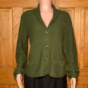 EUC Vintage Laura Scott V-Neck Sweater Size L